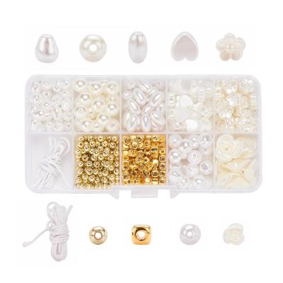 China Plastic Pandahall Boxed Plastic Beads DIY Jewelry Bracelet Set Making for sale