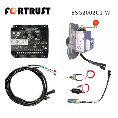 China Generator Fortrust- Governor+Actuator ESG2002C1-W Diesel Alternator Control Box For Weichai Yuchai Genset Engine Speed ​​Controller Parts for sale