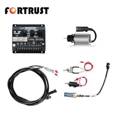 China Generator Fortrust- Governor+Actuator ESG2002A02A-W3 Diesel Diesel Alternator Control Box For SHIBAURA Genset Engine Speed ​​Controller Parts for sale