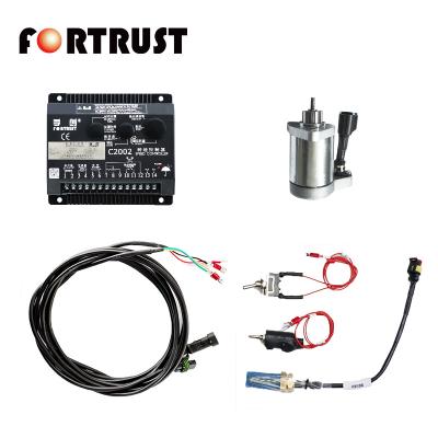 China Generator Fortrust- Governor+Actuator ESG2002A02A-W1 Diesel Alternator Control Box For Kubota Genset Engine Speed ​​Controller Spare Parts for sale