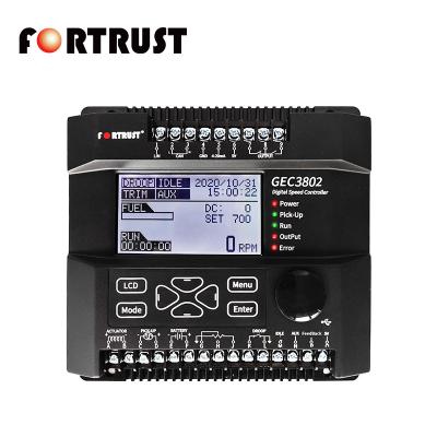 China Fortrust- GEC3802 Generator Engine Parts Diesel Genset Control Panel Board Diesel Speed ​​Governor Replace DSC-1000 Controller Unit for sale