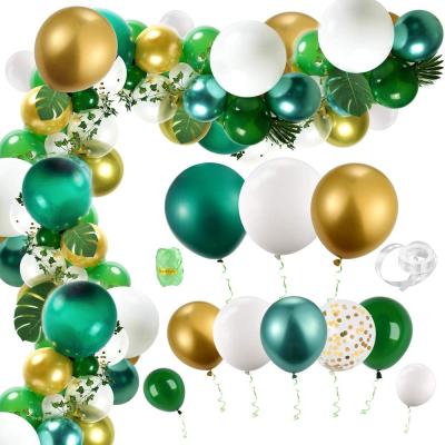 China Balloon Chain Set Balloons Garland Kit Jungle Safari Theme Party Supplies Favors Kids Boys Birthday Party Baby Shower Decorations for sale