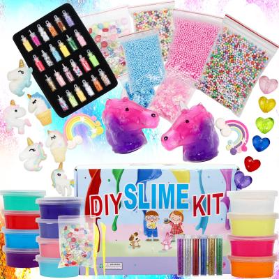 China Boys DIY Unicorn Slime Kit 0A-0847 Slime Making Kit Unicorn Slime Kits For Girls for sale