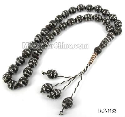 China Fashion Acrylic High Quality Porcelain Islamic Prayer Beads for sale