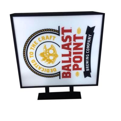 China Outdoor Signs Light Box Hot Sale Aliuminum Double Side Light Box Led Display Sign Light Box for sale