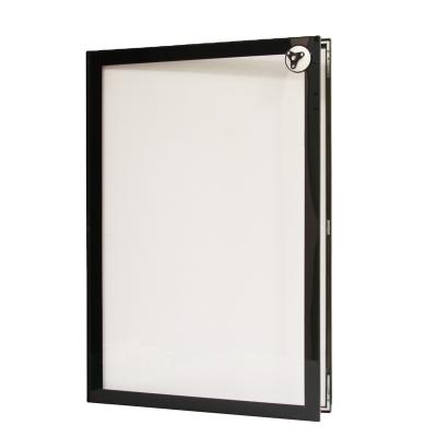 China Aluminum Acrylic Light Guide Board Menu Sign Board Magnetic Frame Advertising Light Boxes for sale