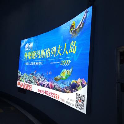 China Indoor outdoor backlit fabric led frameless fabric lightbox fabric lightboxes lightbox lightbox for sale