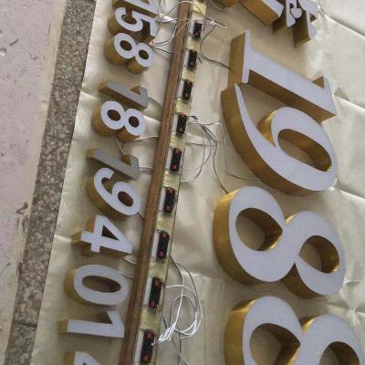 China Exterior 3D Buildings Acrylic Led Lighted Letters Beer Store Name Signs Customized Letters Bold Prints Signs For Signs for sale