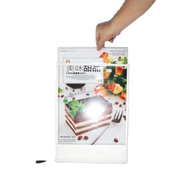 China super slim led acrylic flash frame light box restaurant menu a2 hot selling silm led light box rectangle for sale