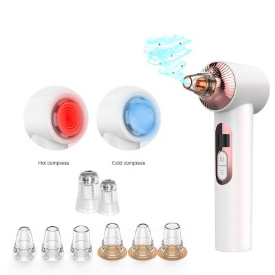 China Acne Treatment 5 in 1 Facial Pore Deep Cleansing Electric Lithium Battery Vacuum Suction Blackhead Remover Rechargeable Vacuum for sale