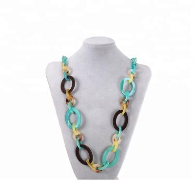 China High End Quality Acrylic Long Necklace For Women And Girls for sale