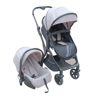 China NEW Multifunctional Purpose DESIGN Stroller and Baby Carriage Seat Combo Baby Stroller 3 in 1 Baby Stroller for sale