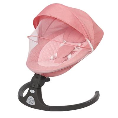 China New-fashion Newborn Folding Baby Swing Soft Portable Electric Kids Cradle Bed Baby Cribs for sale