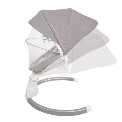 China Modern Portable Baby Dining Chair Hammock Portable Baby Cradle Swing Rocking Chair Electric Music Baby Bouncer and Rocker for sale