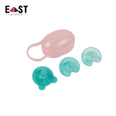 China BPA Free Factory Sale Direct Baby Molars Products Soothie Pacifier Silicone With Case for sale