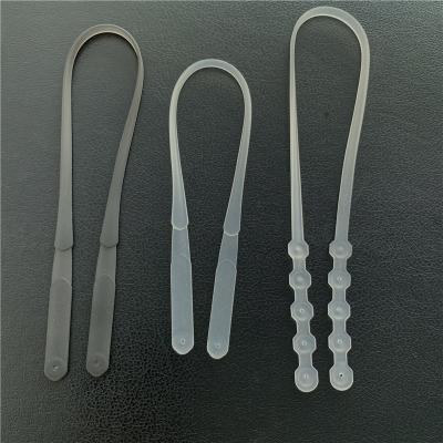 China Good Quality Adjustable Relief Earloops Elastic Transparent Soft Earloop Big Elastic Actions for sale