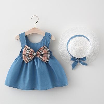 China Princess skirt 3025 Korean style summer girls dress new Princess Skirt Baby bow sundress Vest for sale