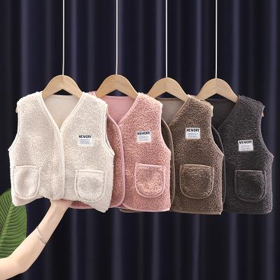 China 2022 Children's Clothing Children's Clothing Small Medium Autumn Winter New Polar Fleece Sweater Invest Coat Dropshipping Hot Women's Weave for sale