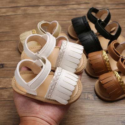 China 0-1 Years Old Oxford Bottom Shoes Boys And Girls Summer Leisure Time New Anti Slip 0-15 Months Baby Breathability Sandals for sale