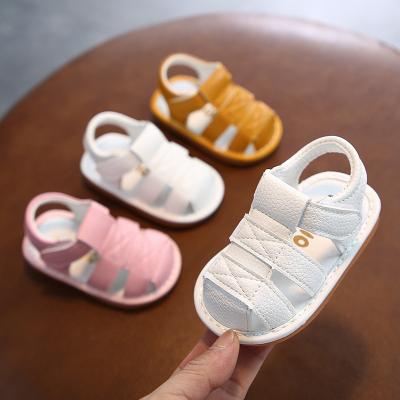 China Baotou sandals children's sandals boys and girls soft Soled children's sandals PU 2022 summer new artificial infants for sale