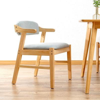 China Removable Cover Solid Wood Dining Chair Hot Sale And High Quality Luxury Dining Chair Modern Solid Wood Dining Chair for sale