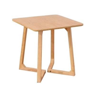 China Easy Compile Small Square Good Price Simple Square Small Table Good Price Small Solid Wood Coffee Table for sale