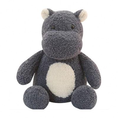 China Hot Selling Cute Giant Plush Hippo Personalized Custom Stuffed Plush Animal Kids Toys for sale