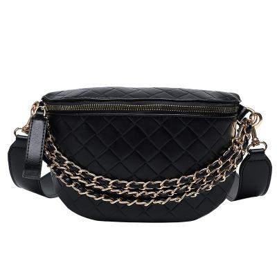 China Wholesale Chain Design Fashion Women Adjustable Cross -body Handbag for sale