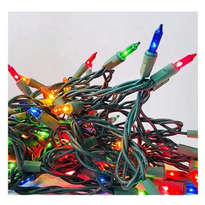 China Holiday decoration the latest design of 2021 Christmas tree string light outdoor light decoration for sale