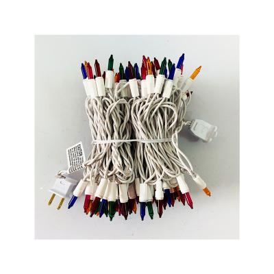 China Holiday Decoration 100L String Lights Can Be Connected With Christmas Lights Multicolor Outdoor Decorative Lights for sale