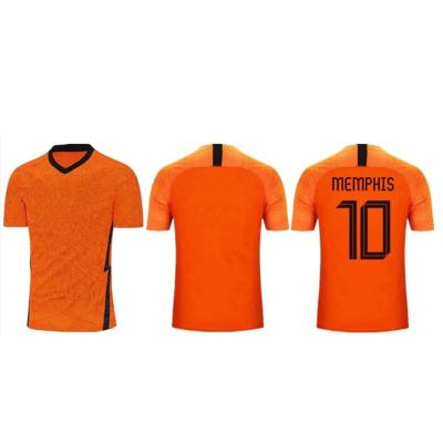 China China Thailand Soccer Jersey Thailand Smooth Breathable Elastic Custom Jersey Jersey Dresses Football Wear for sale