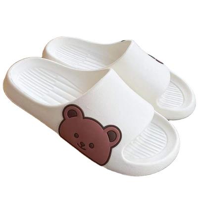 China 2022 Summer News Rabbit Anti-odor Cute Bear Girls' Flat Bottom Indoor Home Non-slip Girls' Slippers for sale