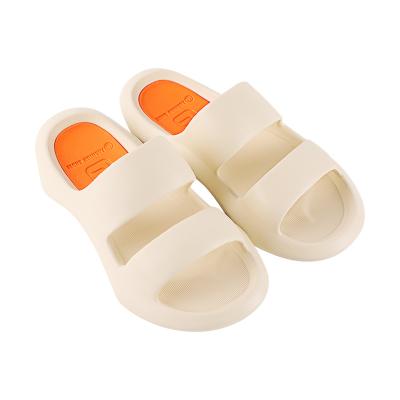 China Custom Lightweight Yeezy Flat Logo New Unisex Summer Sandals Men Slides Shoes Women Slip On Eva Indoor Beach Ladies Yeezy Slippers for sale