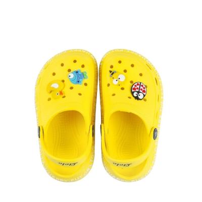 China Brand New Casual Cartoon Pattern Comfortable And Soft Low Price Children's Eva Hole Slippers For Outdoor for sale