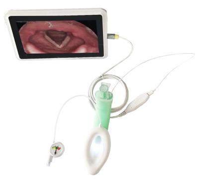 China Video Intubation der Kehlkopf Atemwege Silikon Doppellumen Kehlkopfmaske Atemwege Medizinisches Material Zubehör3.0# zu verkaufen