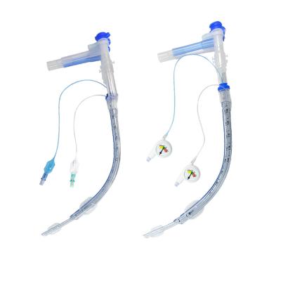 Cina Combined 35fr 37fr Double Lumen Bronchial Tube With Intracuff Pressure Monitor in vendita