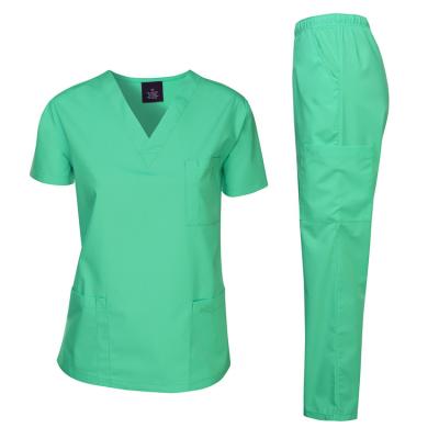 China Hospital Hospital Medical Uniforms For Nurse Short Sleeve Uniform Custom Made Suit For Caregivers for sale