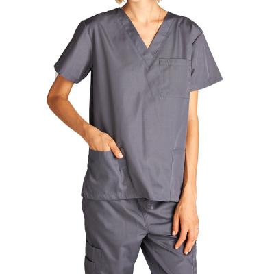 China Medical Hospital Hospital Uniforms Scrubs Women's Short Sleeve Suit Uniforms for sale