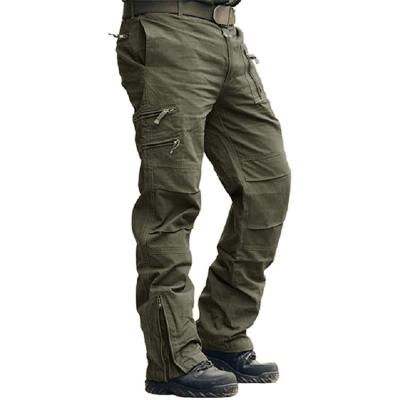 China Custom Gray Durable Cotton Work Ears Trousers For Construction Men for sale