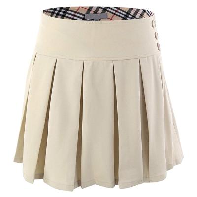 China School Women School Uniforms Plaid Pleated Costume Mini Skirts For Teens Girls for sale