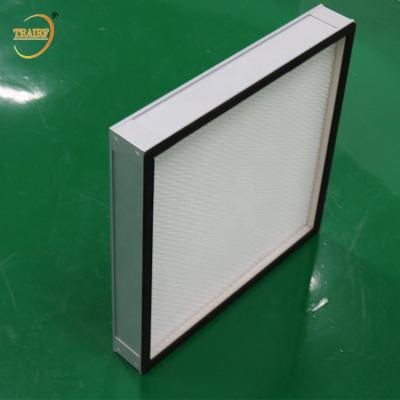 China Cleanroom H13 H14 Fiberglass Media Laminar Flow Hood HEPA Filter for sale