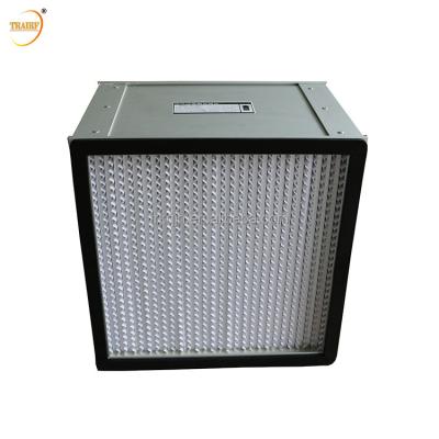 China shopping & Ventilation Industrial System High Performance H13 H14 EU13 EU14 HEPA Deep Pleated Air Filter for sale