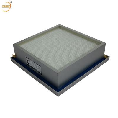 China EN1882 Pharmaceutical Pharmaceutical Seal Mini Pleated Hepa Filter H13 H14 for sale