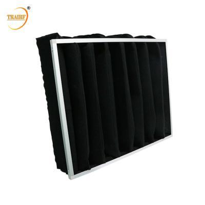 China Remove Smell Carbon Activated Bag Air Filters For HVAC System for sale