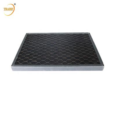 China Cooker hoods Acticated carbon honeycomb air filter sheet filtros de carbono honey for sale