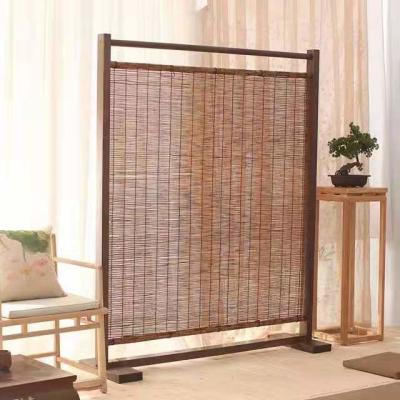 China ECO Friendly Decoration Panels Privacy Carbonized Natural Reed wicker Fence Outdoor Garden Fencing for sale