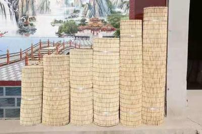 China ECO Friendly Decoration Panels Privacy Carbonized Natural Reed Outdoor Garden Fencing for sale