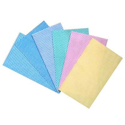 China Sustainable Household Cleaning Cloth Spunlace Nonwoven Fabric for sale