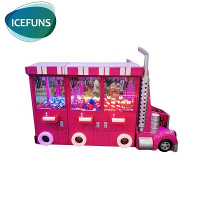 China Double Claw And Win Every Time High Quality Candy Grabber Games Machine Crane Claw Toy Kids Coin Operated Vending Machine for sale