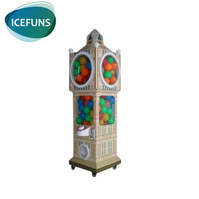 China 2019 Supermarket Hot Sale Professional Big Ben Capsule Toy Game Machine Gift Vending Machine for sale